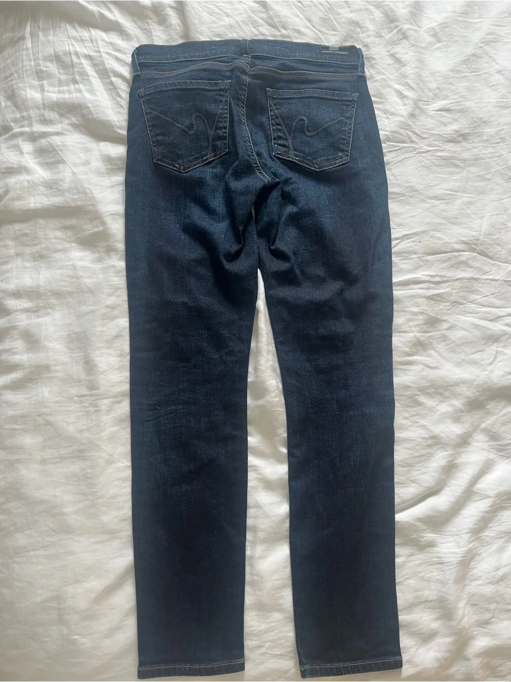 Citizens Of Humanity Dark Blue Straight Jeans